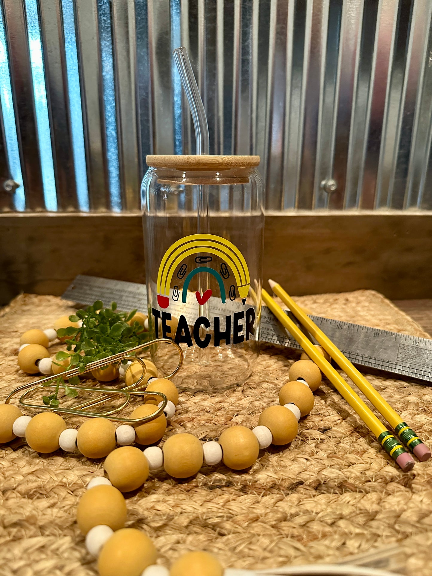 Teacher Glass Cup