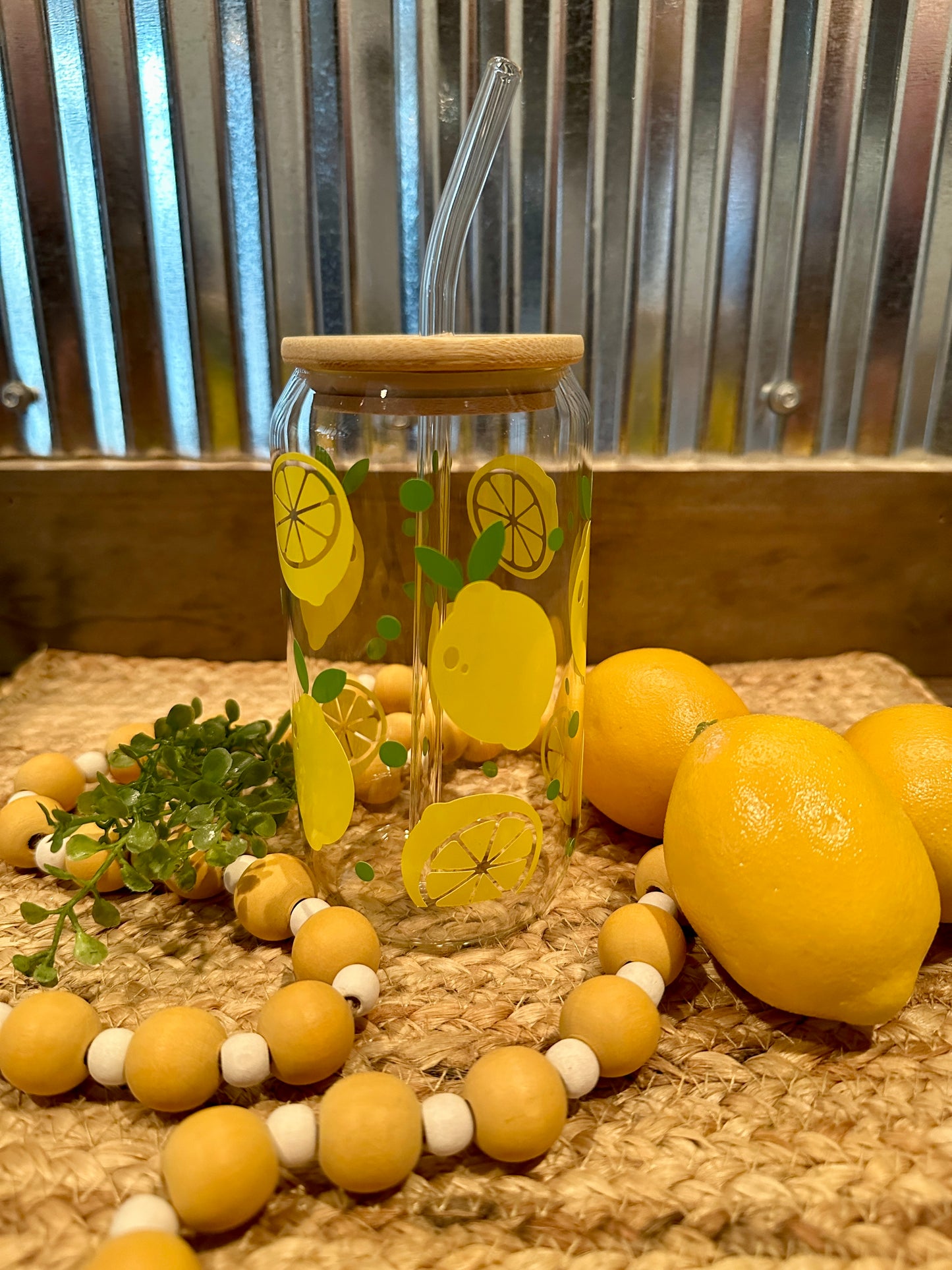 Lemon Glass Cup