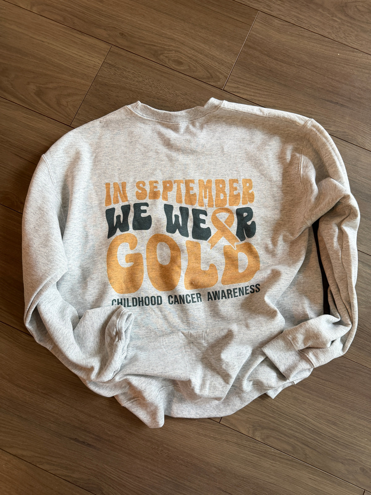 Childhood Cancer Awareness Bold Crew