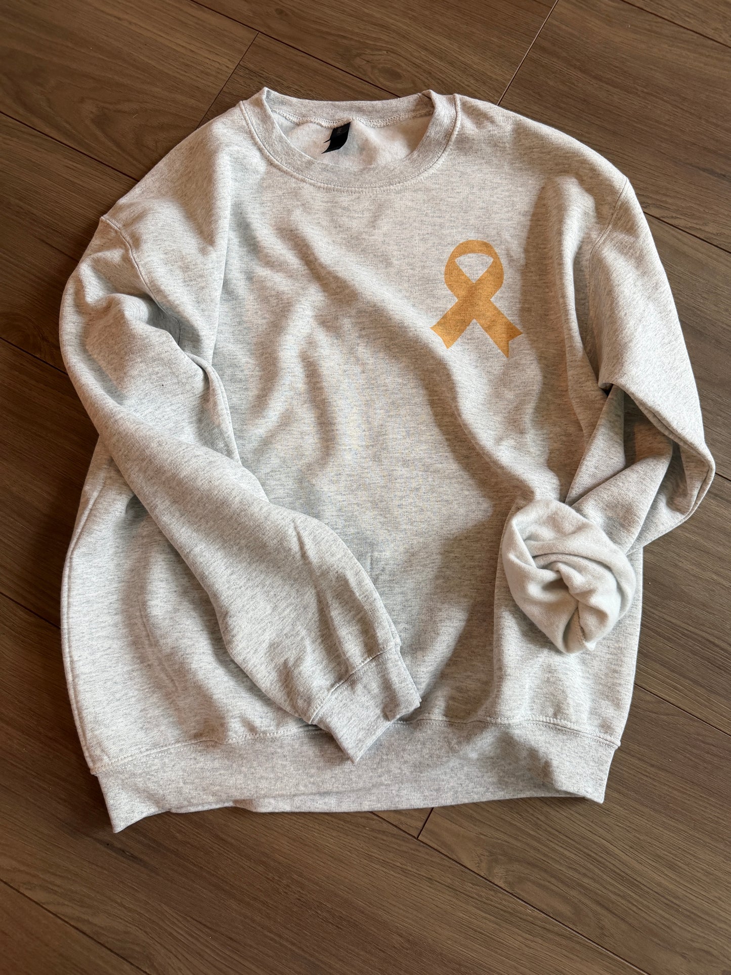 Childhood Cancer Awareness Flower Crew