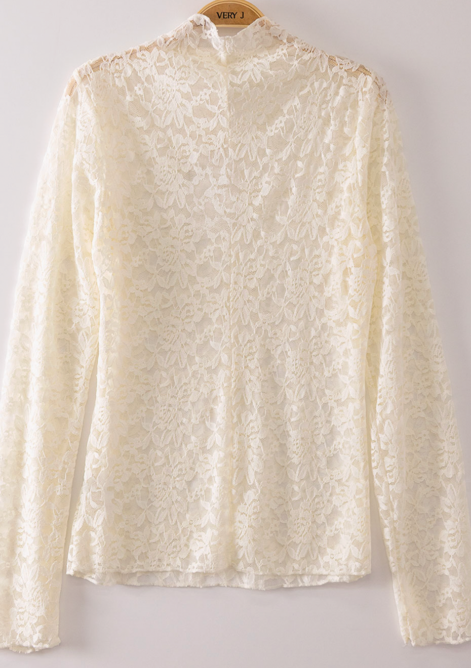 Ivory Bloom Lace Top