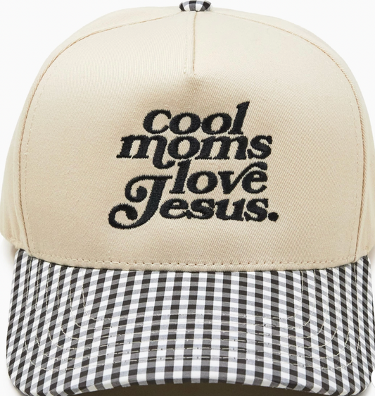 Cool Moms Love Jesus Hat